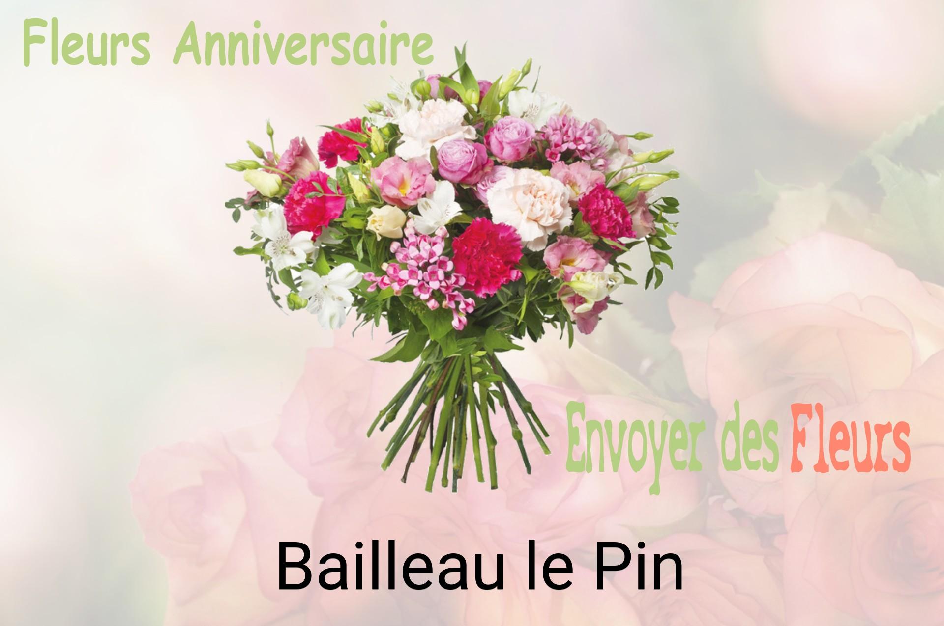 Bouquet de fleurs d’anniversaire livré à Bailleau-le-Pin